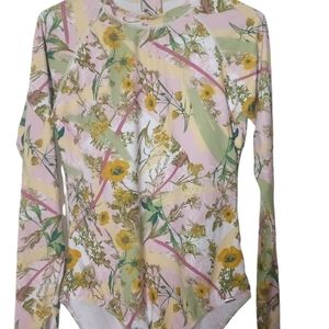 Axesea long sleeve surf swimsuit UPF 50+ Size 12